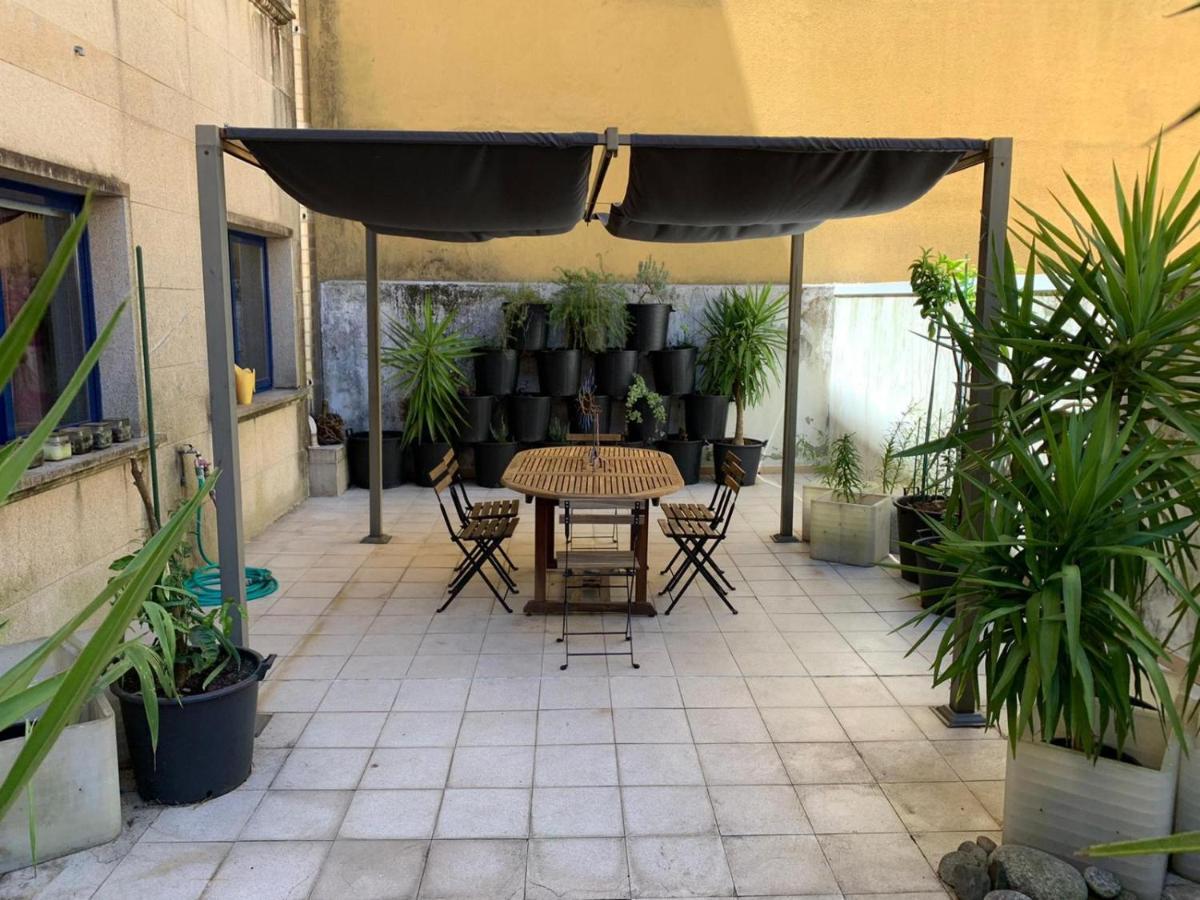 Impresionante Piso En El Centro De Pontevedra Con Terraza Y Parking Apartment Exterior photo